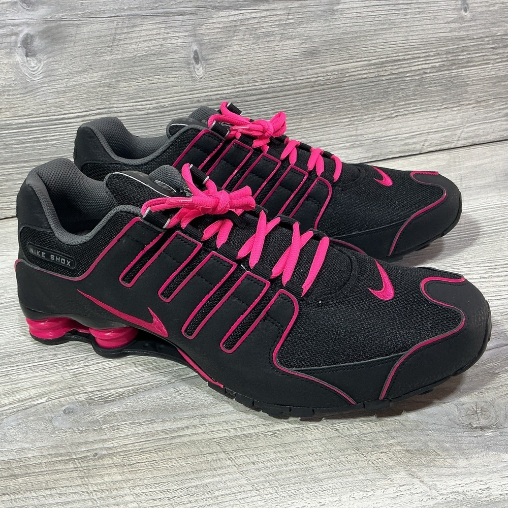 Nike Shox NZ iD 2013 626916-991 Black Pink Men's Size 15 Sneakers RARE NEW